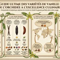 Guide ultime des vanilles : découvrez quelle est la meilleure vanille pour la pâtisserie, ses origines, ses profils et ses terroirs.