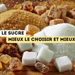 Montagne de sucres variés : blanc, roux, en morceaux. Quel est le meilleur sucre naturel ? Apprenez à choisir et doser.
