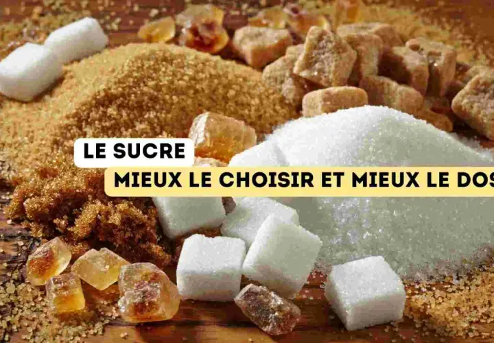 Montagne de sucres variés : blanc, roux, en morceaux. Quel est le meilleur sucre naturel ? Apprenez à choisir et doser.