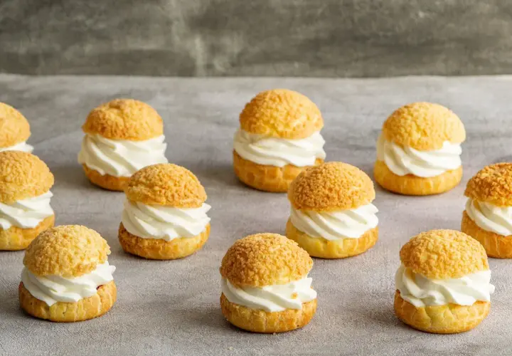 Douceurs crémeuses : peut on faire la pâte à choux la veille pour des éclairs parfaits ? Ces petits choux garnis de crème fouettée invitent à la gourmandise.