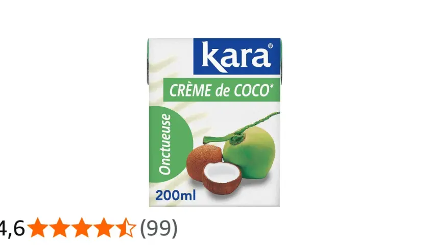 Crème de coco Kara, idéale pour vos recettes exotiques. Une texture onctueuse pour un goût authentique.