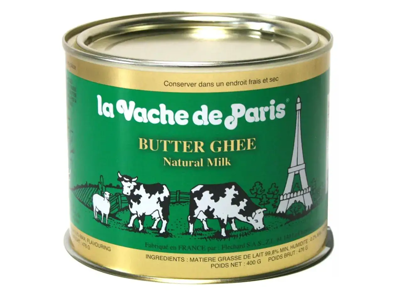 Bo&icirc;te de beurre concentr&eacute; 